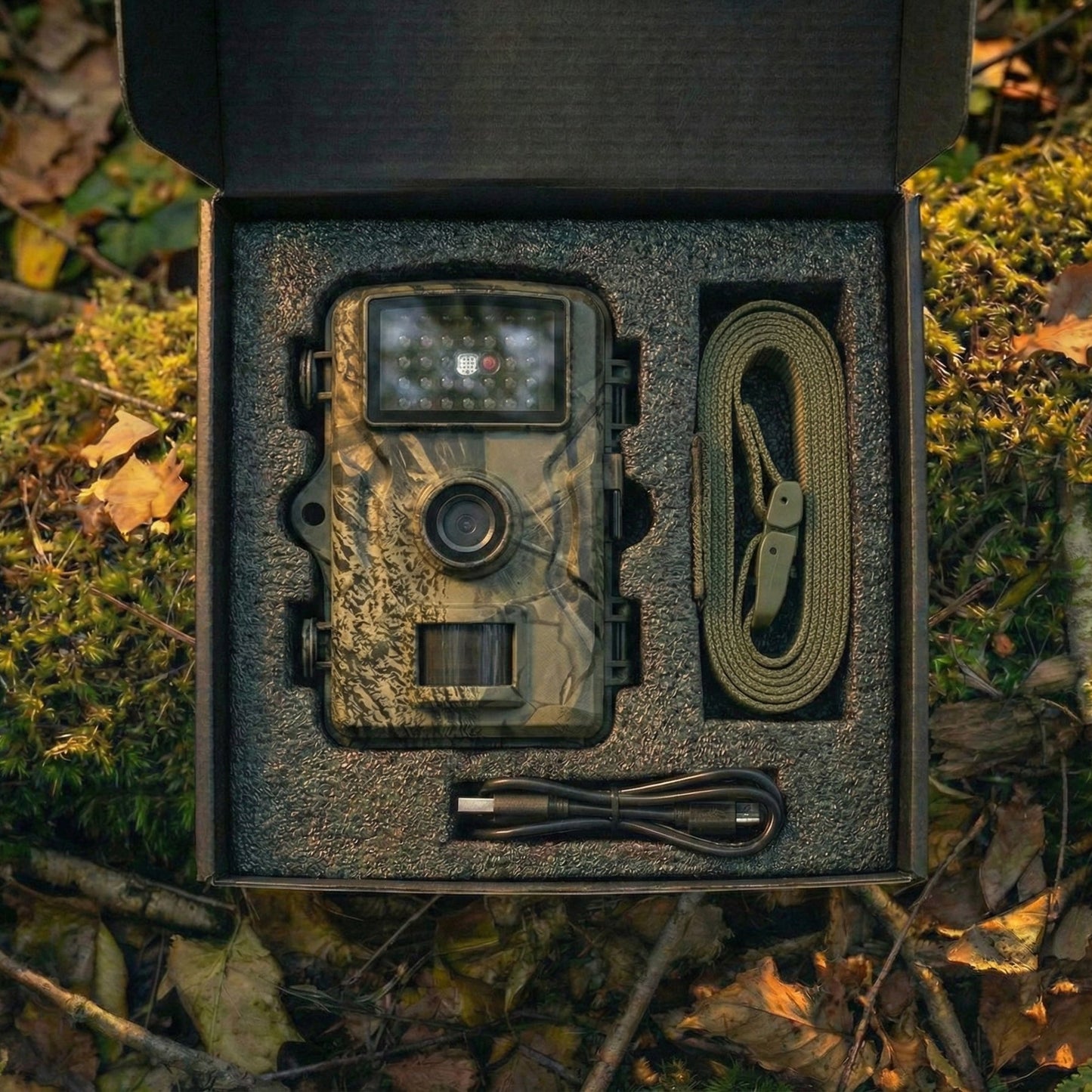Caméra de Chasse – Vision Nocturne | TheForestEye 1080P 16MP