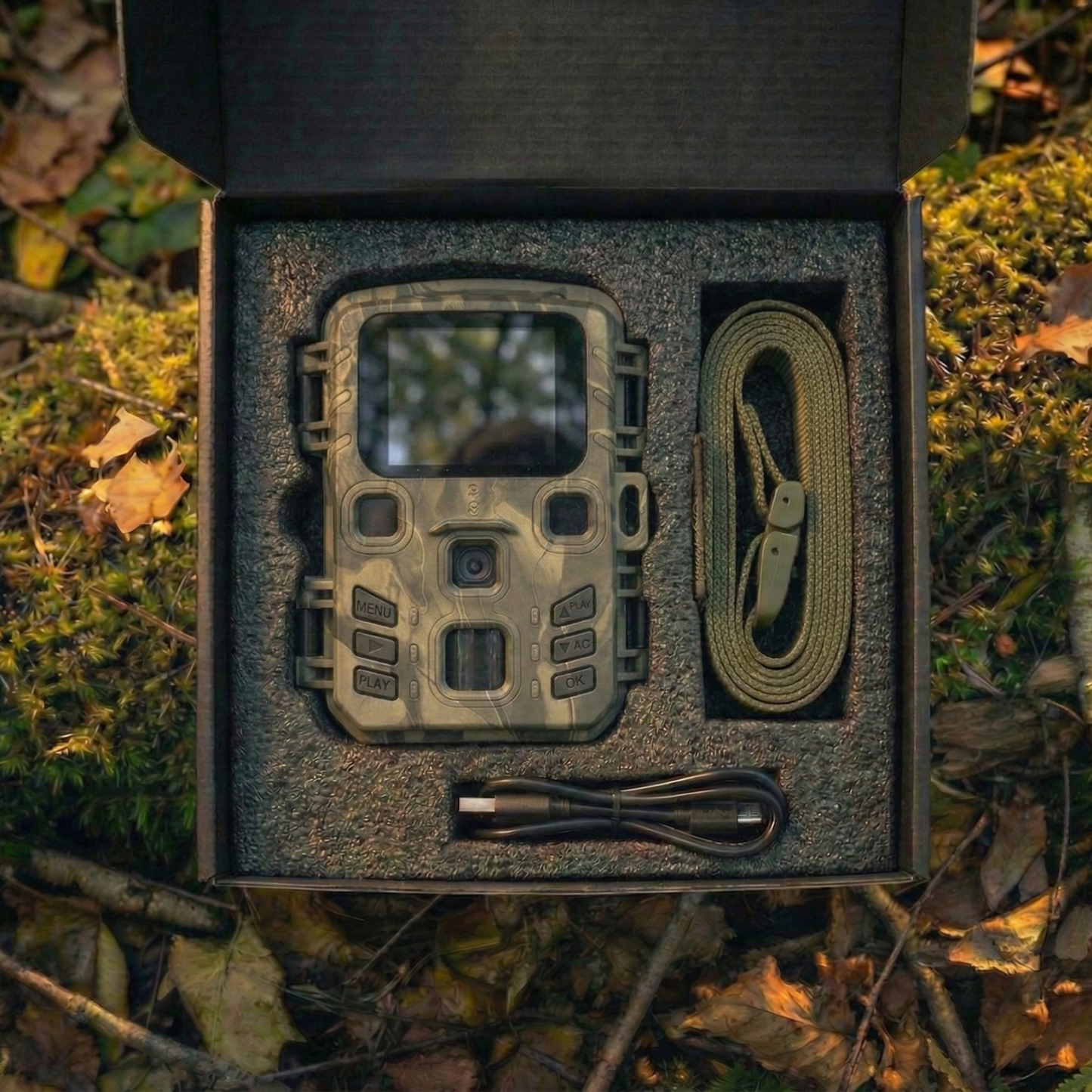 Caméra de Chasse WiFi Connectée – Vision Nocturne | TheForestEye 1080P 20MP