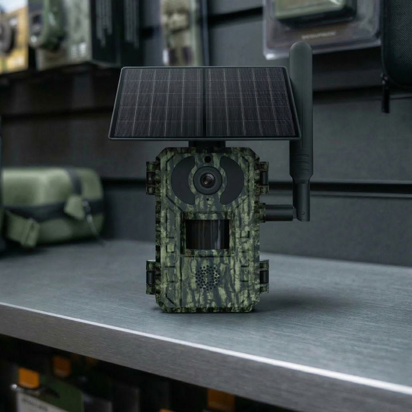 Caméra de Chasse 4G Connectée Solaire – Vision Nocturne | TheForestEye 1080P 20MP